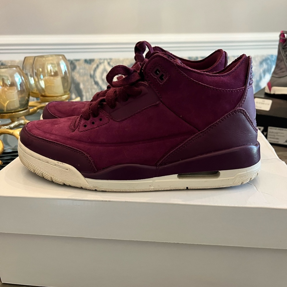 Air Jordan 3 retro Bordeaux W size 7.5